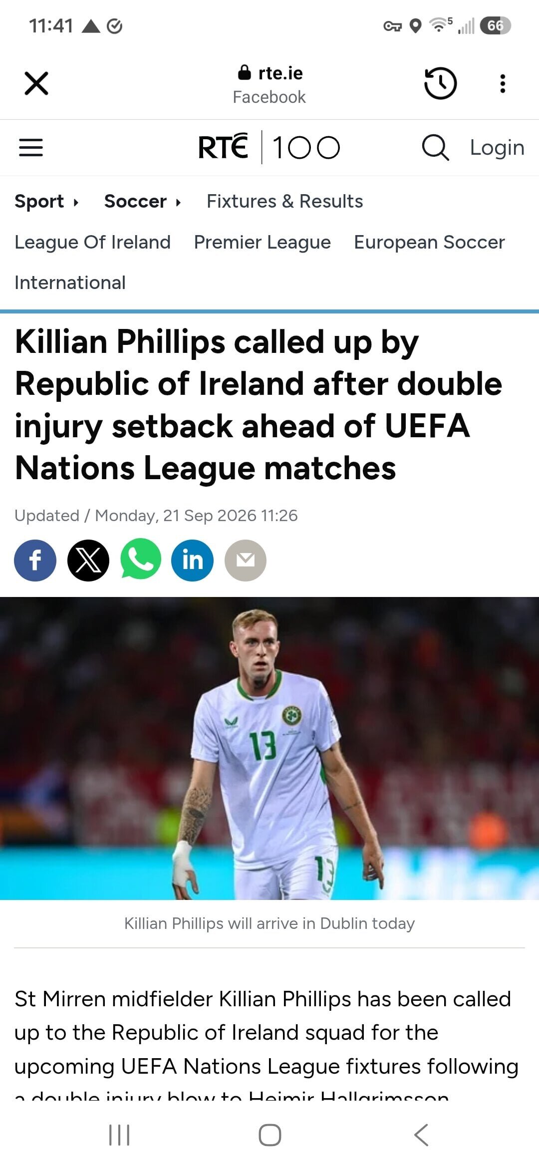 Welcome Killian Phillips